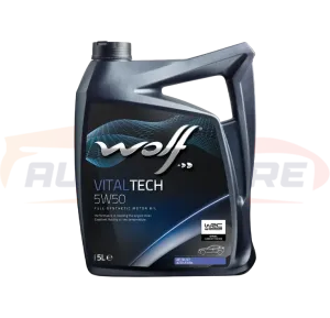 زيت موتور 5W50 والف 5لتر - قطع غيار WOLF