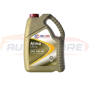 زيت موتور 5W40 الما الترا 10000كم 4لتر - زيوت موتور بنزين MIRR OILS
