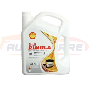 زيت موتور SAE 50 شل ديزل ريميولا 5L 3000 R1 - قطع غيار SHELL