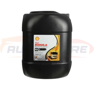 زيت موتور 20W50 شل ريميولا 20L R3X - قطع غيار SHELL