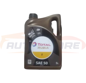 زيت موتور SAE 50 توتال روبيا 3000كم 5لتر - قطع غيار TOTAL