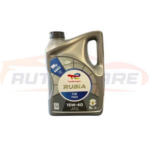 زيت موتور 15W40 توتال روبيا 5L TIR 7400 API C14/SL - قطع غيار TOTAL