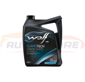زيت موتور 20W50  ديزل والف 5L GUARD TECH SHPD API - قطع غيار WOLF
