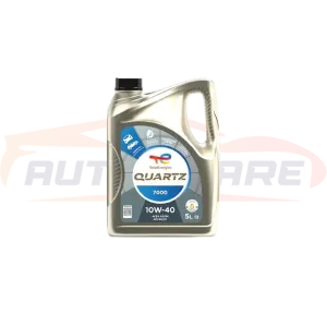 زيت موتور 10W40 توتال كوارتز 7000كم 5L API SN