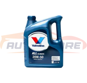 زيت موتور 20W50 فالفولين 4L ALL-CLIMATE API SL 3000 - قطع غيار VALVOLINE