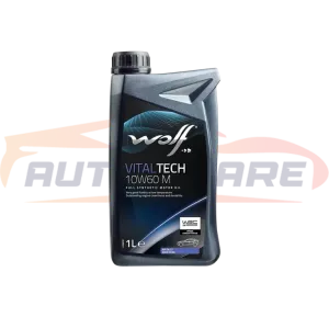 زيت موتور 10W60 والف 1L VitalTech API SN/CF - قطع غيار WOLF