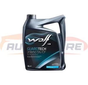 زيت موتور 20W50 والف 5L GUARDTECH  API SN/CF - قطع غيار WOLF