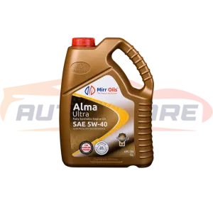 زيت موتور 5W40 الما الترا 10000كم 5L API SN - قطع غيار MIRR OILS
