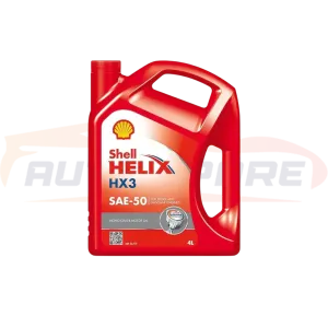 زيت شل SAE 50 احمر تقيل 3000كم 4L API SL/CF