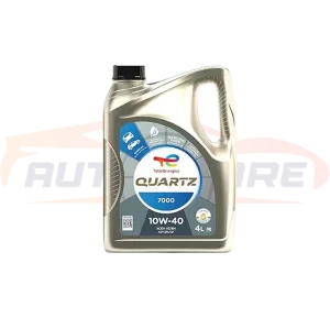 زيت موتور 10W40 توتال كوارتز 7000كم 4L API SN