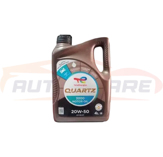 زيت موتور 20W50 توتال كوارتز 3000كم 4L API SG/CF