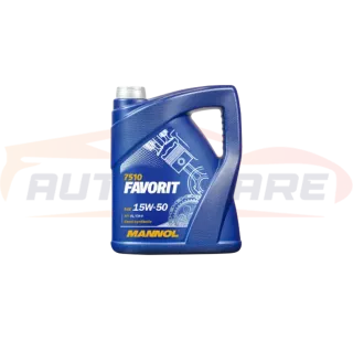 زيت موتور 15W50 مانول فيفوريت 7000كم 4L API SL/CF-4