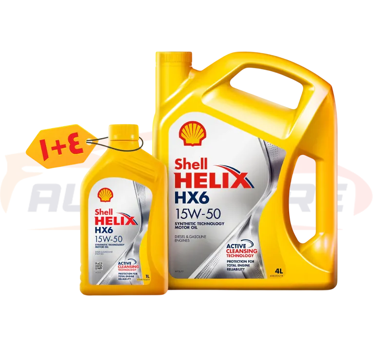 زيت موتور 6000 كم 4لتر 15W50 + لتر هدية