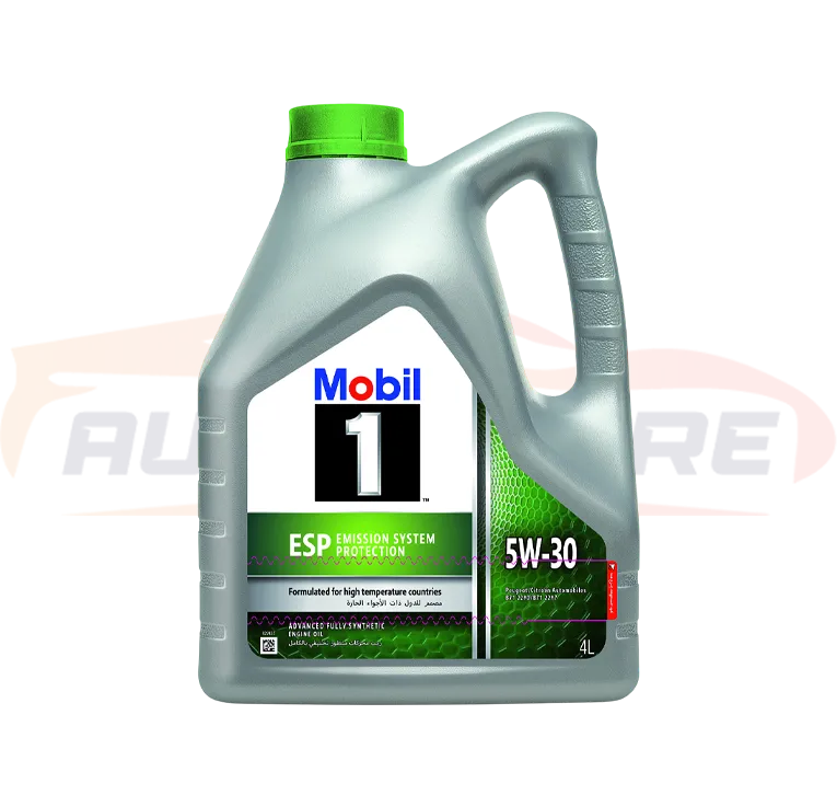 زيت موتور موبيل 10000كم 4لتر 5W30 الاخضر