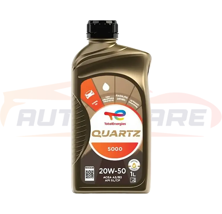 زيت موتور توتال 5000كم 1لتر 20W50