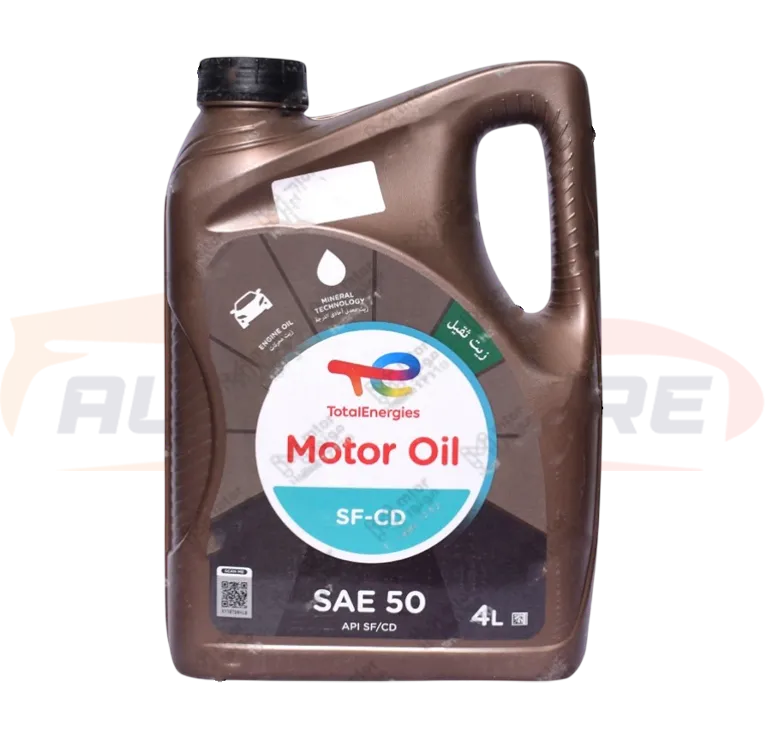 زيت موتور توتال اويل تقيل 3000كم 4لتر SAE50