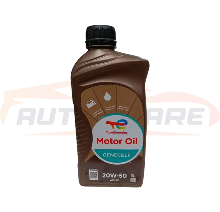 زيت موتور توتال موتور اويل غاز 3000كم 1لتر 20W50