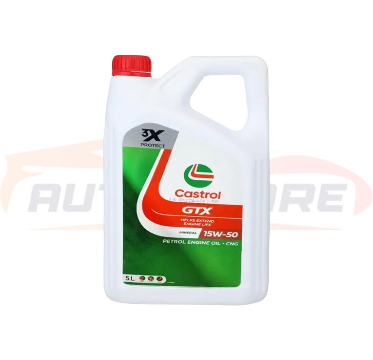 زيت موتور كاسترول جى تى اكس 5000كم 5لتر 15W50