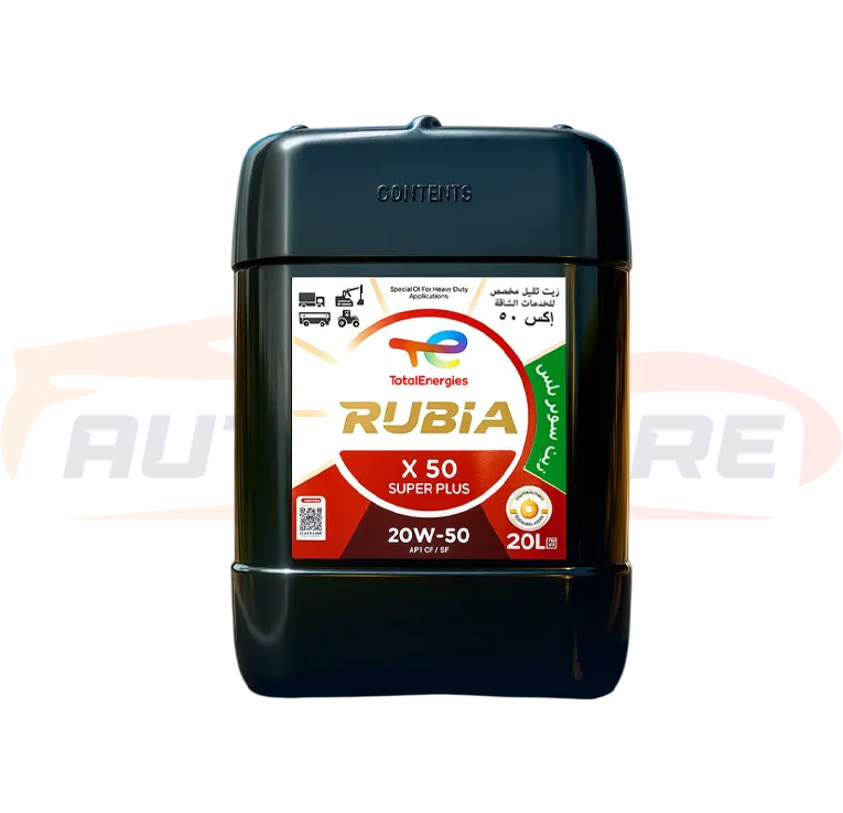 زيت توتال ديزل روبيا اكس 50 سوبر بلس 5000كم 20لتر 20W50