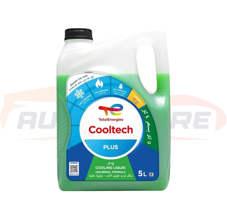 مياه تبريد خضراء توتال كول تيك بلس 5لتر تركيز 18%