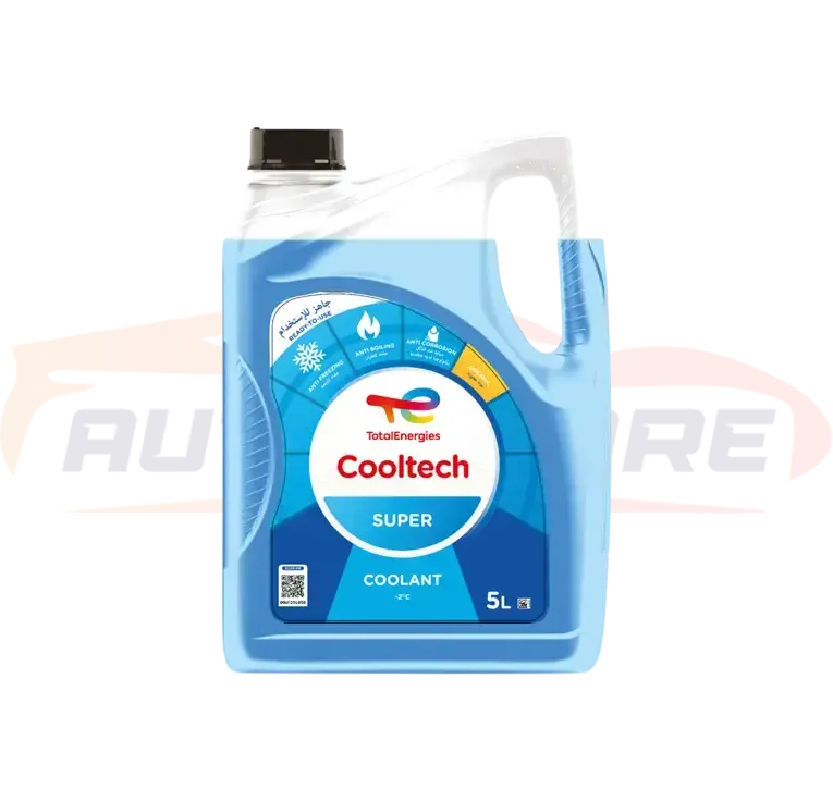 مياه تبريد زرقاء توتال كول تيك سوبر 5لتر تركيز 9%