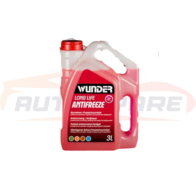 مياه تبريد وندر 3لتر حمراء 50% G12