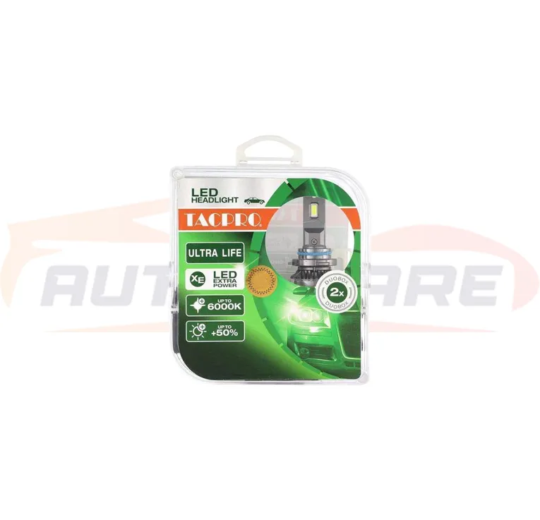 لمبه ليد H11 لون أبيض ثلجي (6000K) 65 واط