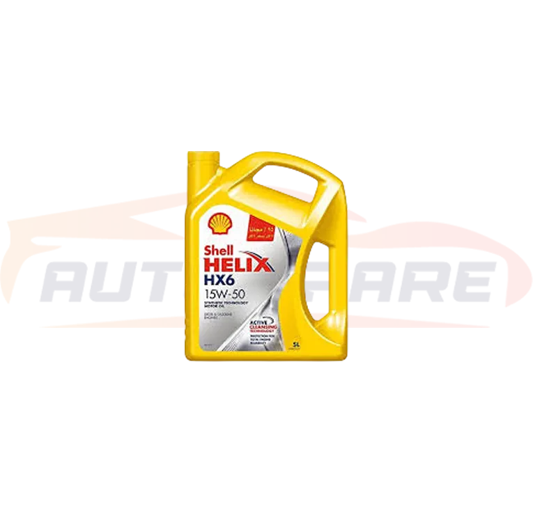 زيت شل اصفر HX5 PLUS 15W50