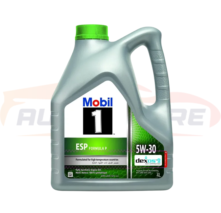 زيت موتور موبيل 10000كم 4لتر 5W30 الاخضر