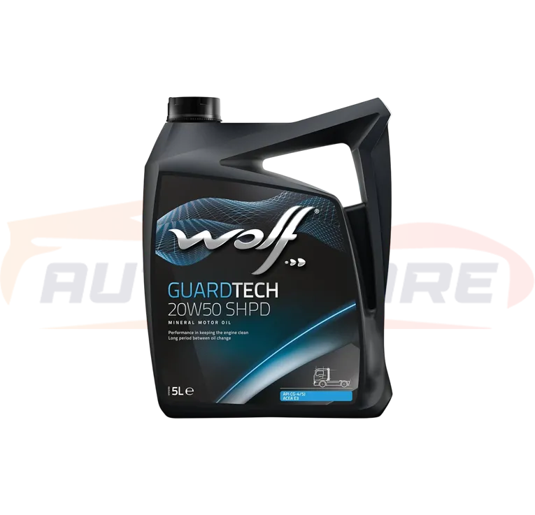 زيت موتور ديزل والف 5 لتر GUARD TECH 20W50 SHPD API