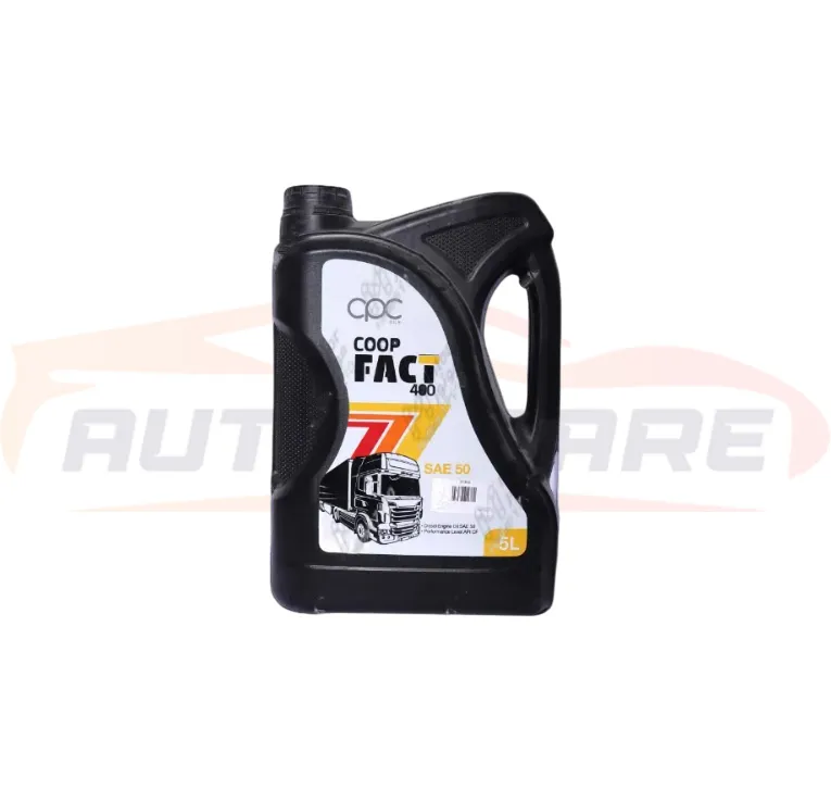زيت موتور ديزل التعاون 5 لتر SAE 50 API CF COOP FACT