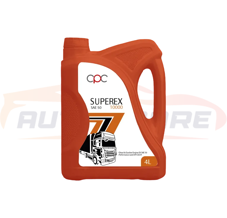 زيت موتور ديزل التعاون 4 لتر SAE50 10000 SUPER X API CD/SF