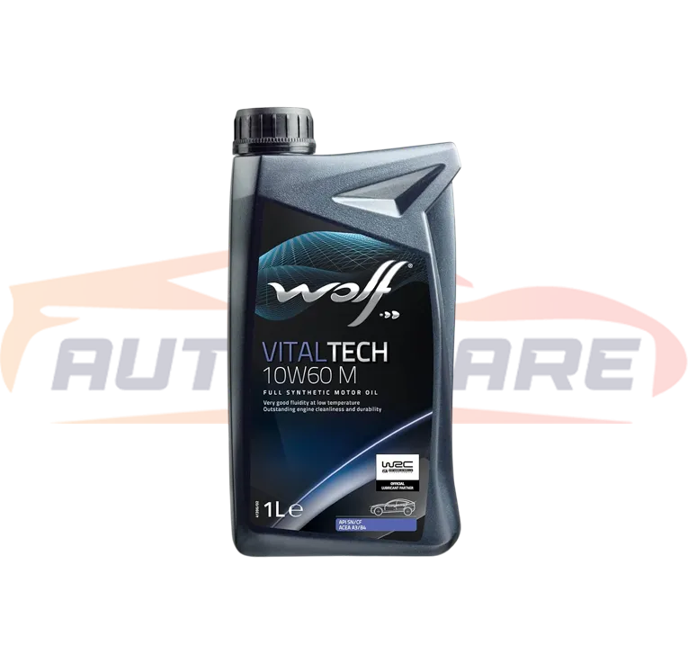 زيت والف موتور 1لتر VitalTech 10W60 M API SN/CF
