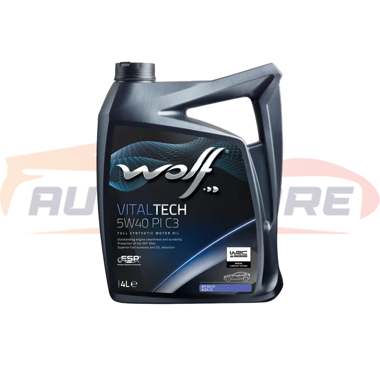 زيت والف موتور 4لتر VitaTech 5W40 PI C3 API SN/CF