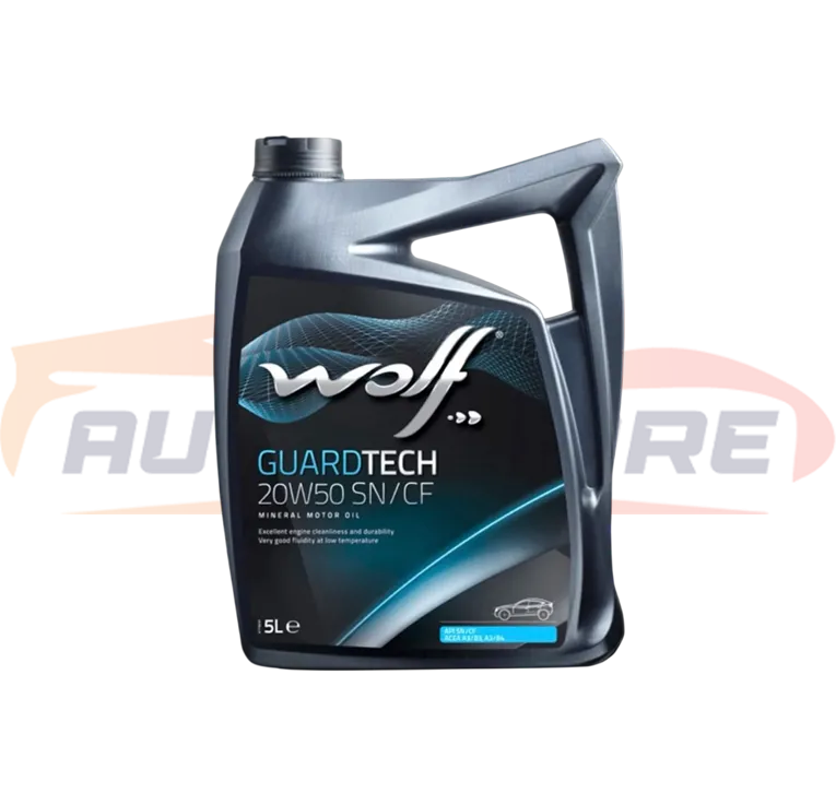 زيت ولف موتور 5لتر GUARDTECH 20W50 API SN/CF