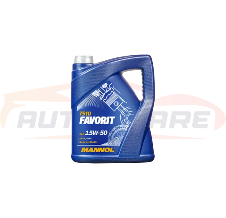زيت موتور 15W50 فيفوريت 7000كم 4L API SL/CF-4