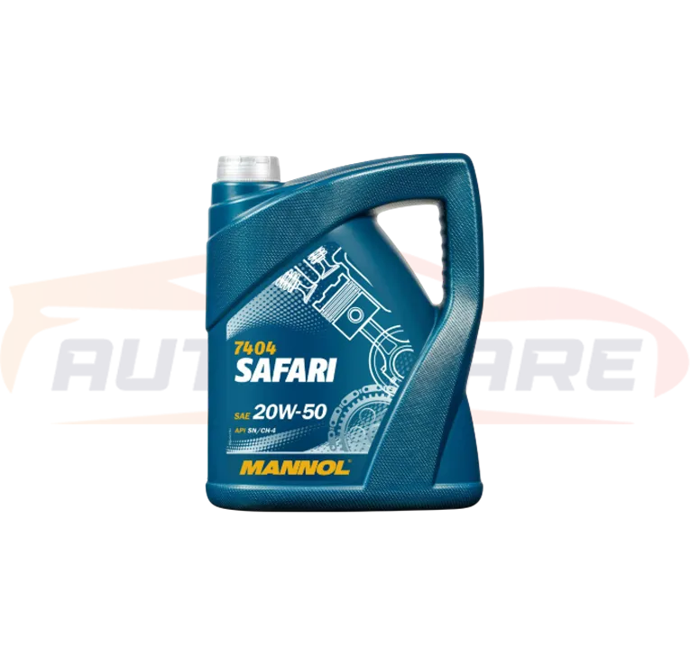 زيت موتور 20W50 مانول سفاري 5000كم 4L API SL/CH-4