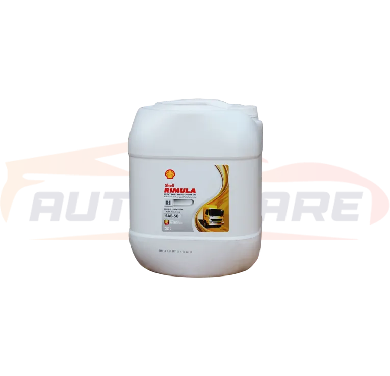 زيت موتور SAE-50 شل ديزل ريميول 3000كم 20L R1
